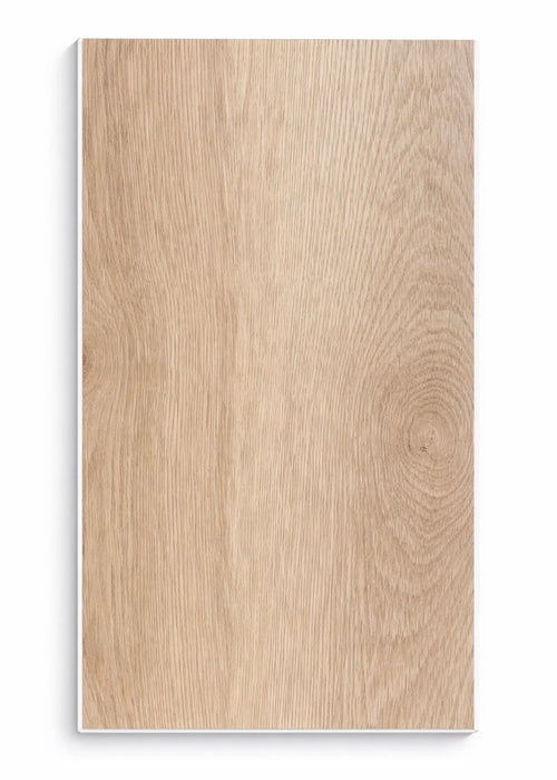 Nordic Oak SPC vinyl flooring close up texture, pale natural oak wood effect LVT plank 1220x183mm