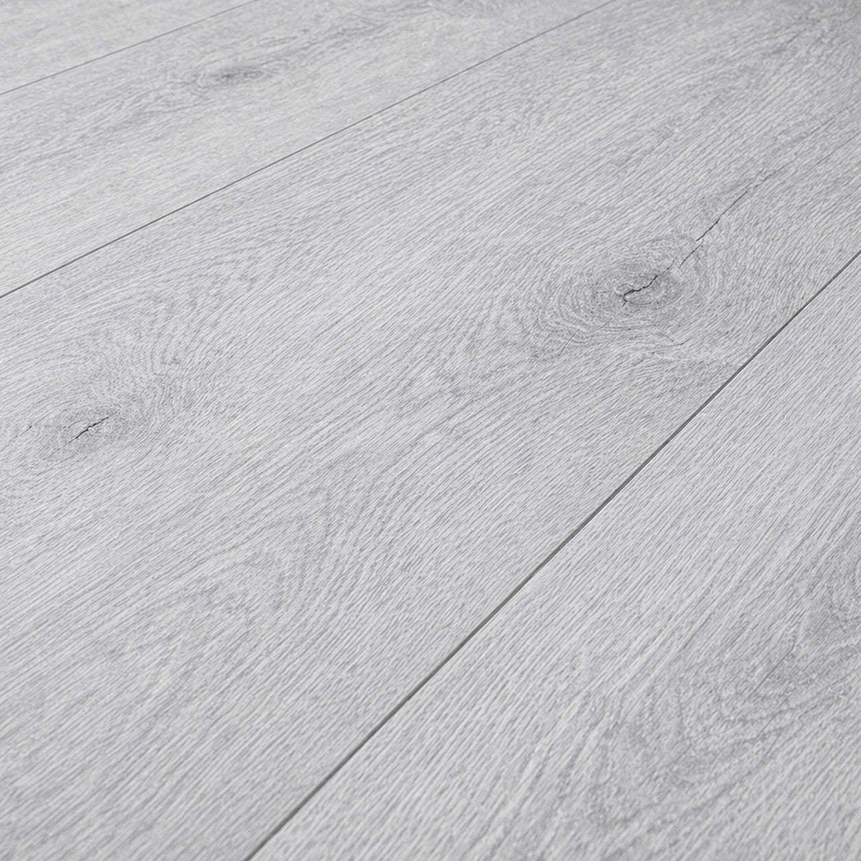Grey Oak rigid core SPC flooring plank overhead view, waterproof grey LVT flooring UK